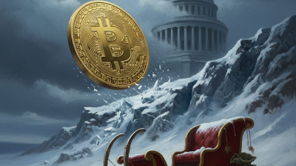 Bitcoin Slides After Fed’s ‘Hawkish Cut’ — Santa Rally Now Off the Table